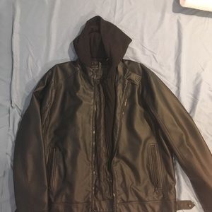 Calvin Klein leather jacket
